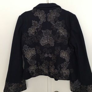 Vintage Joolay Italy womens boiled wool jacket